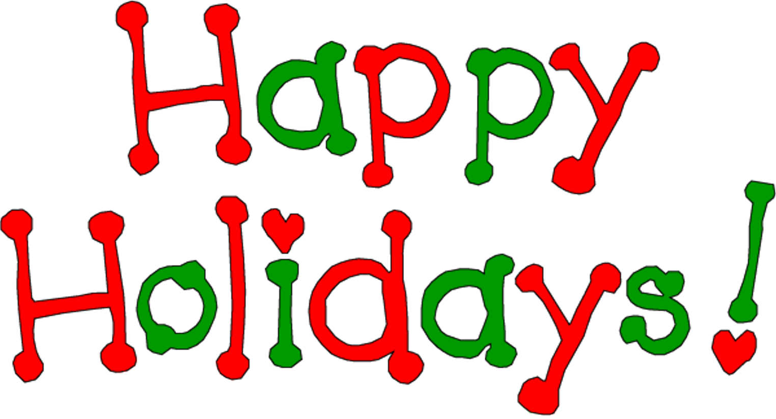 free holiday clip art happy holidays - photo #2