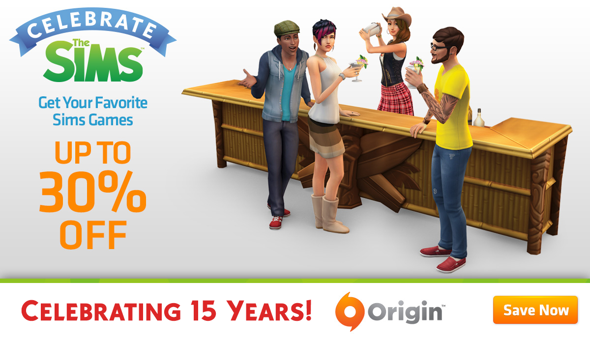 Totally Sims 4 Updates The Sims Anniversary Sale Save Up To 50 at Origin