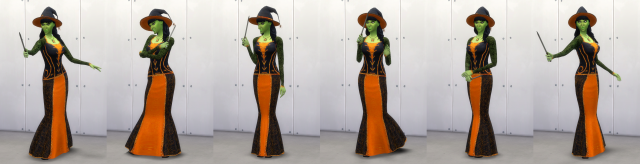 Witch Poses