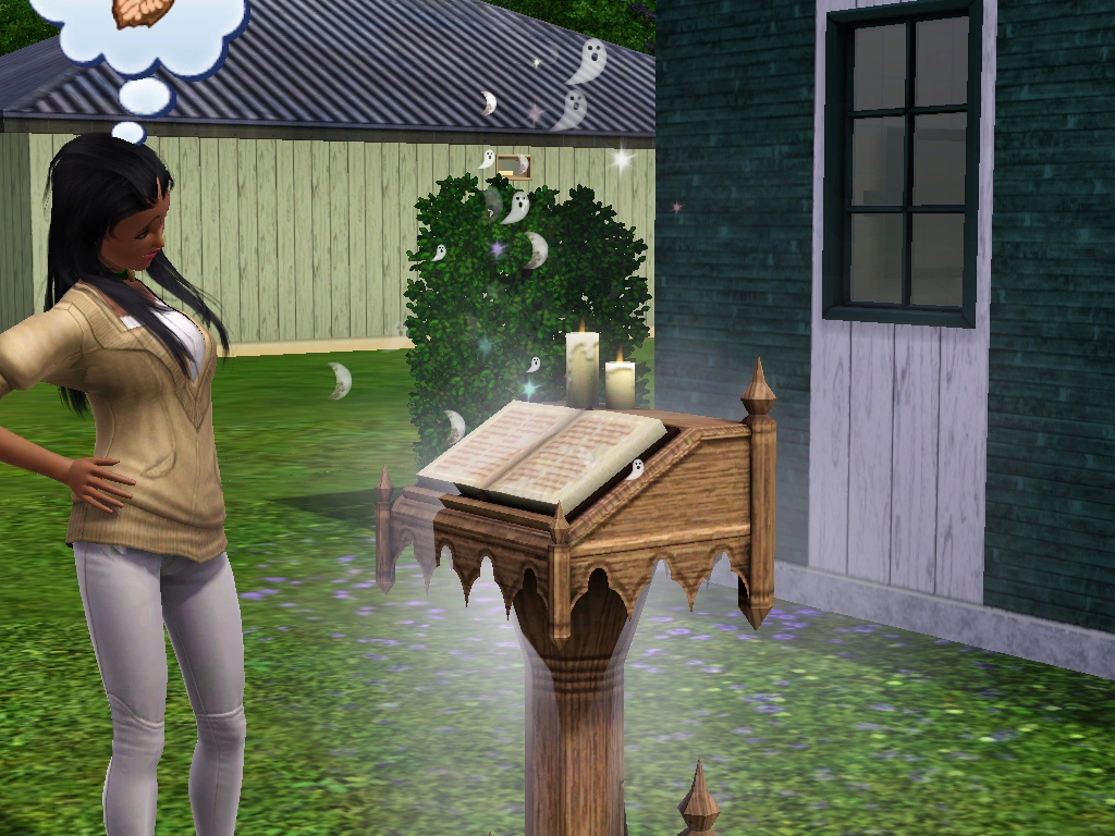 Sims 3 spellbook spells mod