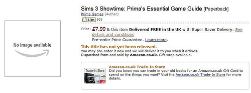 Amazon UK – Pre-Order the Showtime Prima Guide