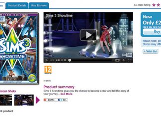 GAME – Purchase The Sims 3 Showtime LE