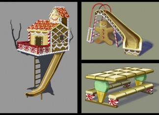 Sweet Treats, Showtime & Store Concept Art