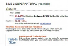 Amazon UK – Pre Order Supernatural’s Prima Guide!