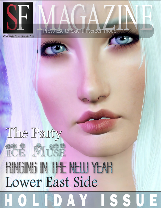 Sims Fashionista Magazine – Issue 18