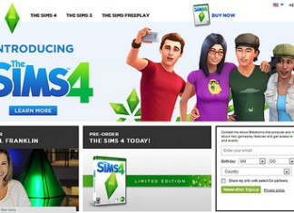 The Sims 4 Official Site Now Live