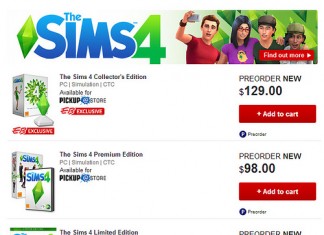 Pre-Order The Sims 4 @ EB Games (Australia)