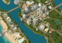 Sims 3 Roaring Heights: Map Screens