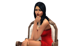 The Sims 4: Updated Goth Renders