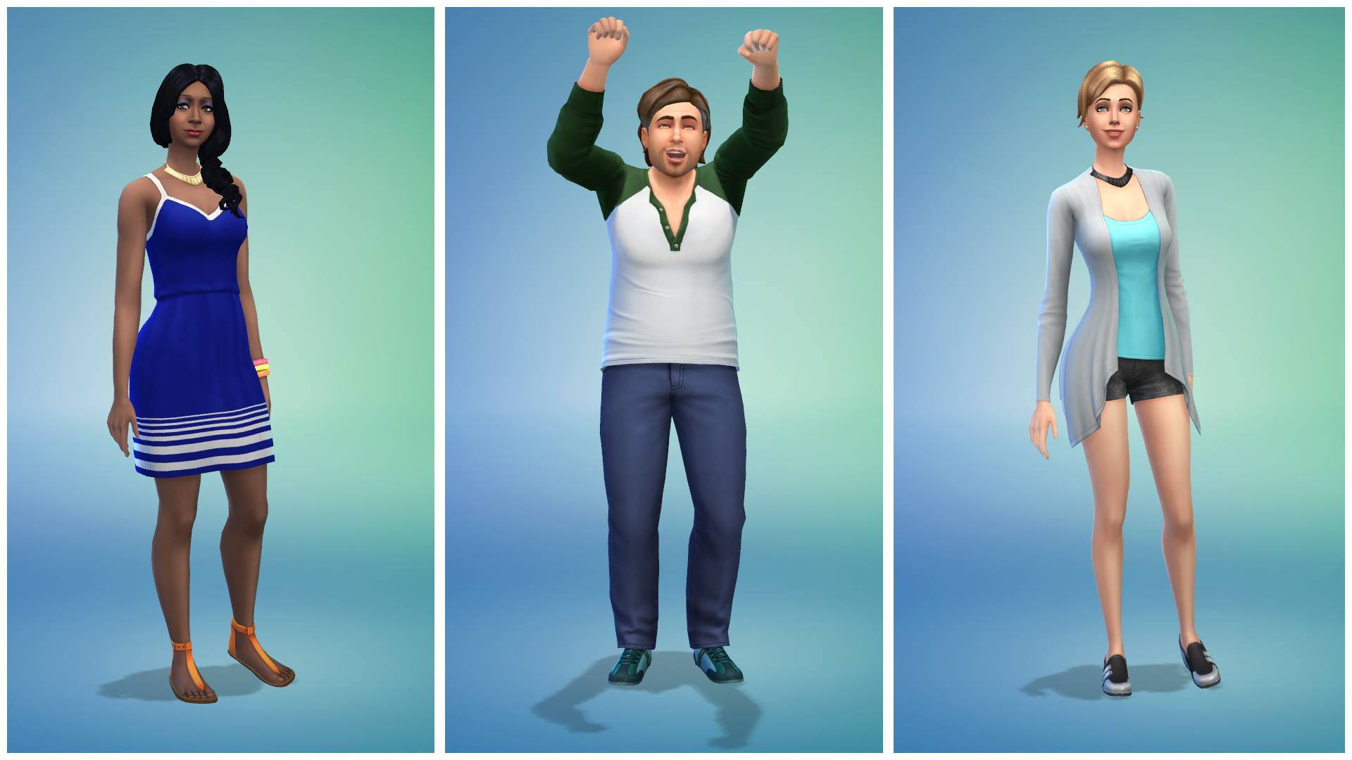The Sims 4: Three New CAS Screens | SimsVIP