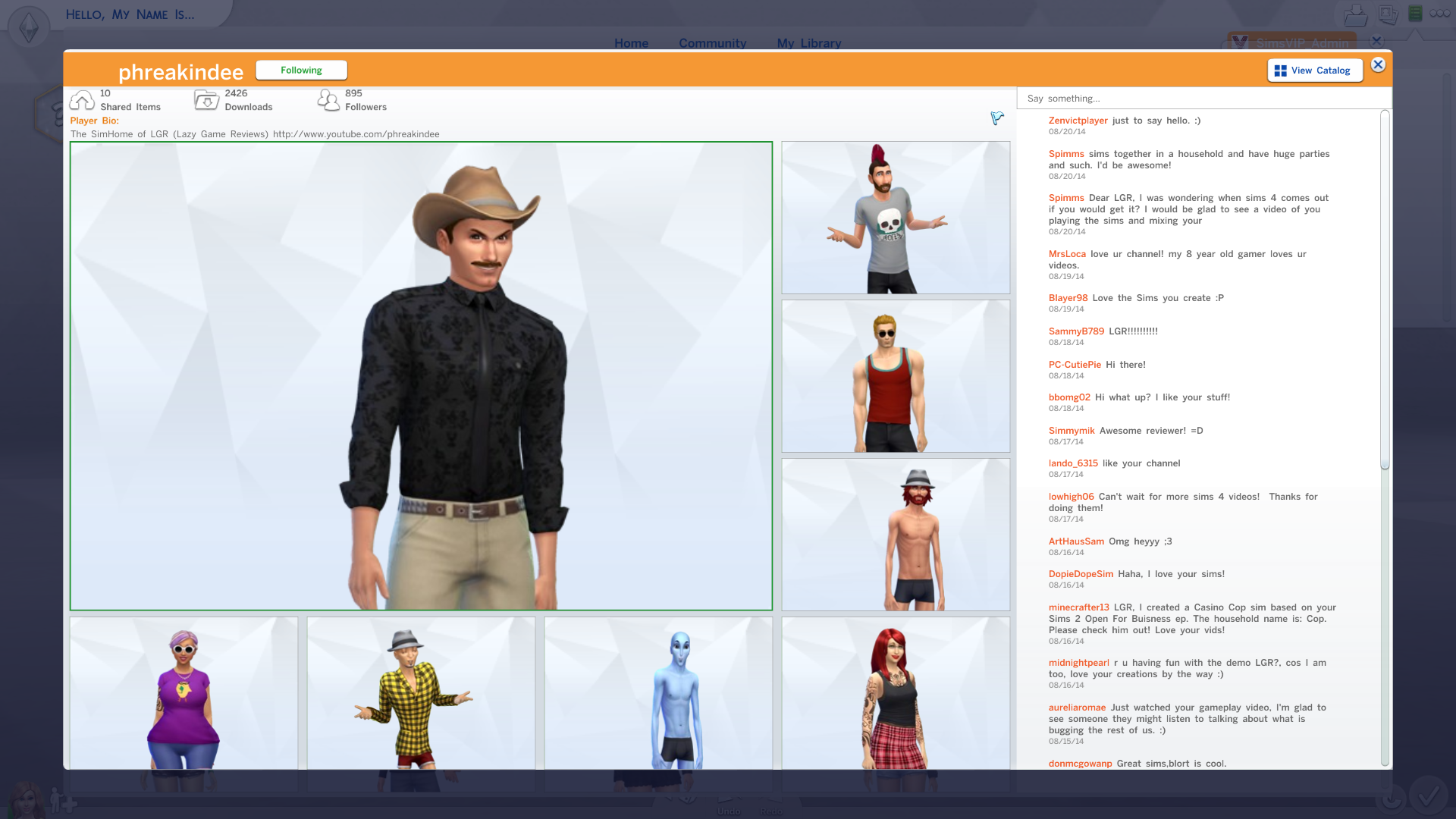 The Sims 4: Enabling Profile Comments In The "Gallery" | SimsVIP