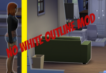 The Sims 4: Remove “White Outline” Mod