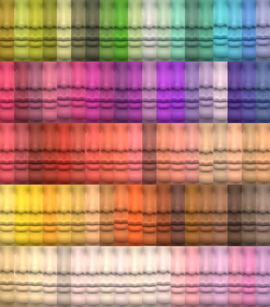 sims 4 custom colorful skin tones