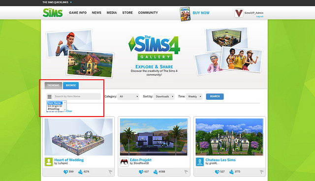 download from sims 4 gallery offline