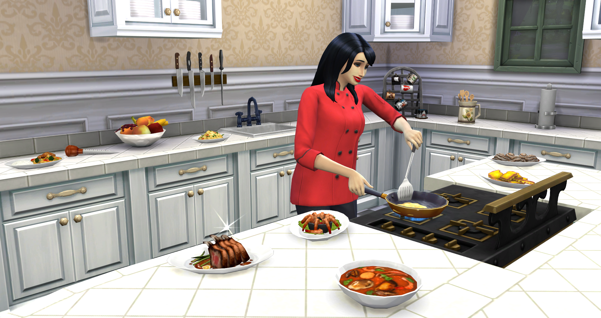 Carreira Culinária, The Sims Wiki