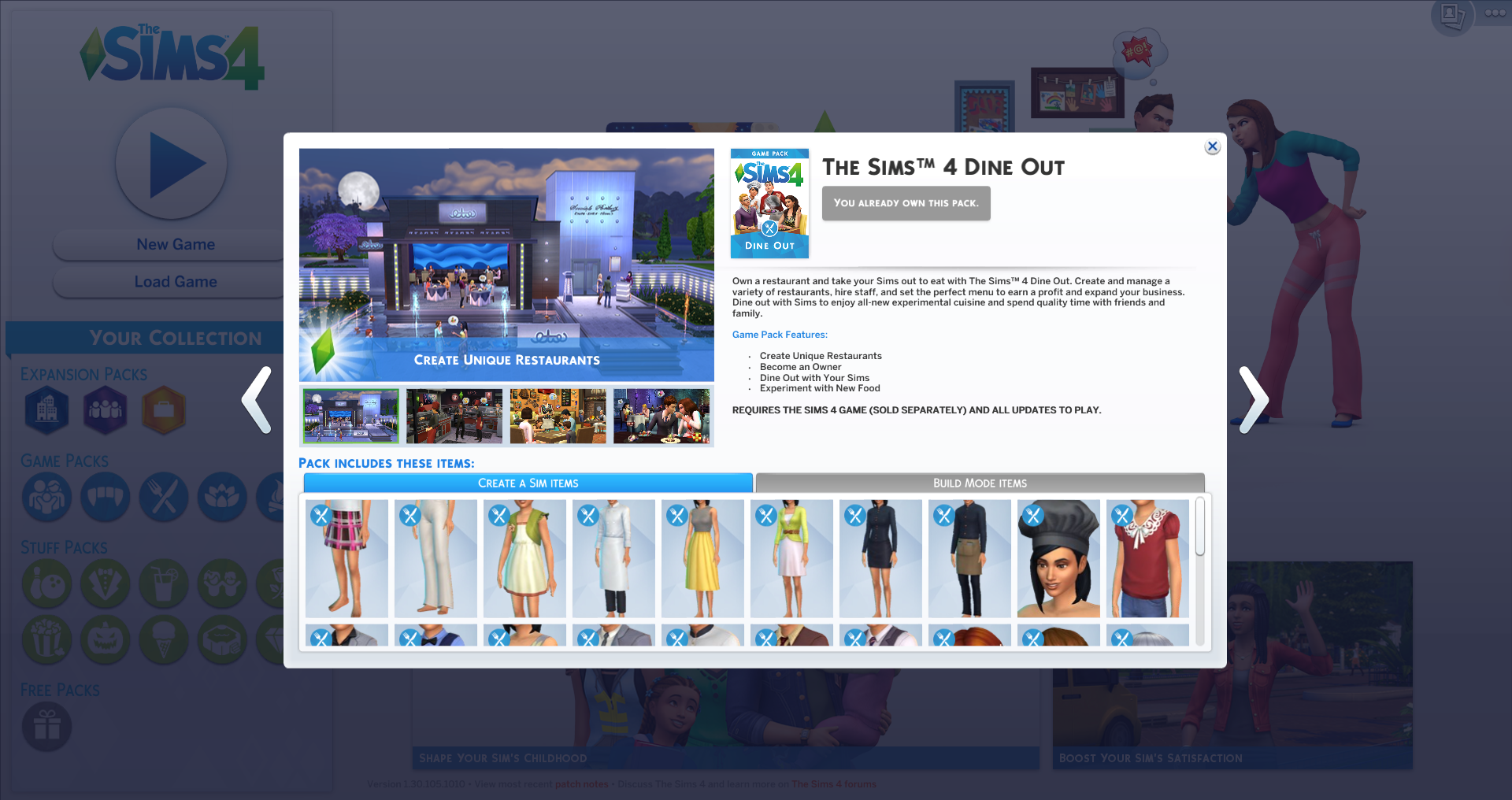 The Sims 4: Finding New Downloadable Content On Origin