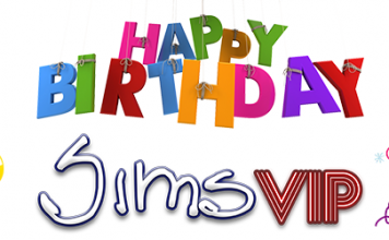 Happy 4th Birthday SimsVIP!