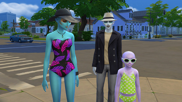 sims 4 get to work aliens