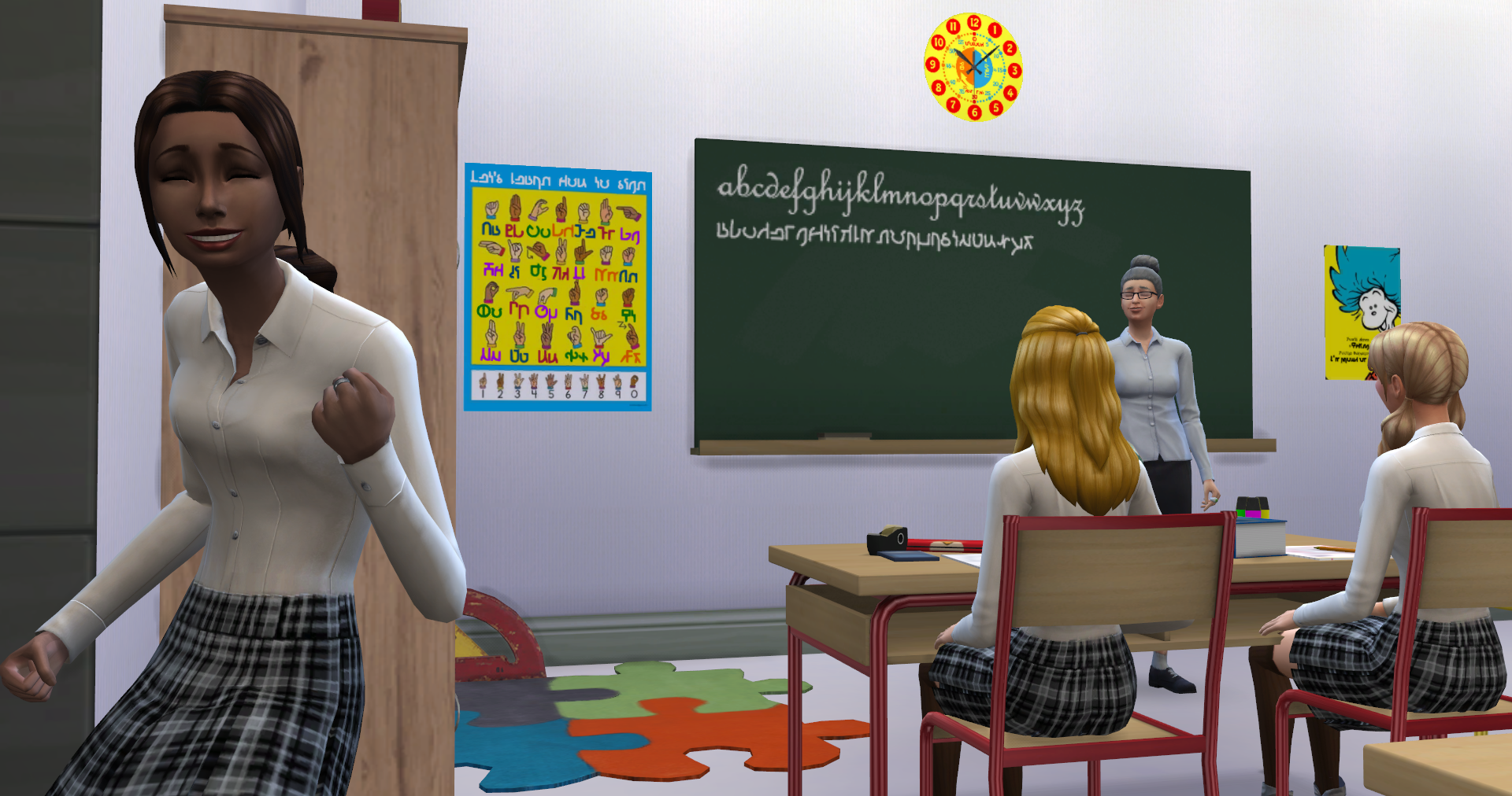 Sims 4 go to school mod pack