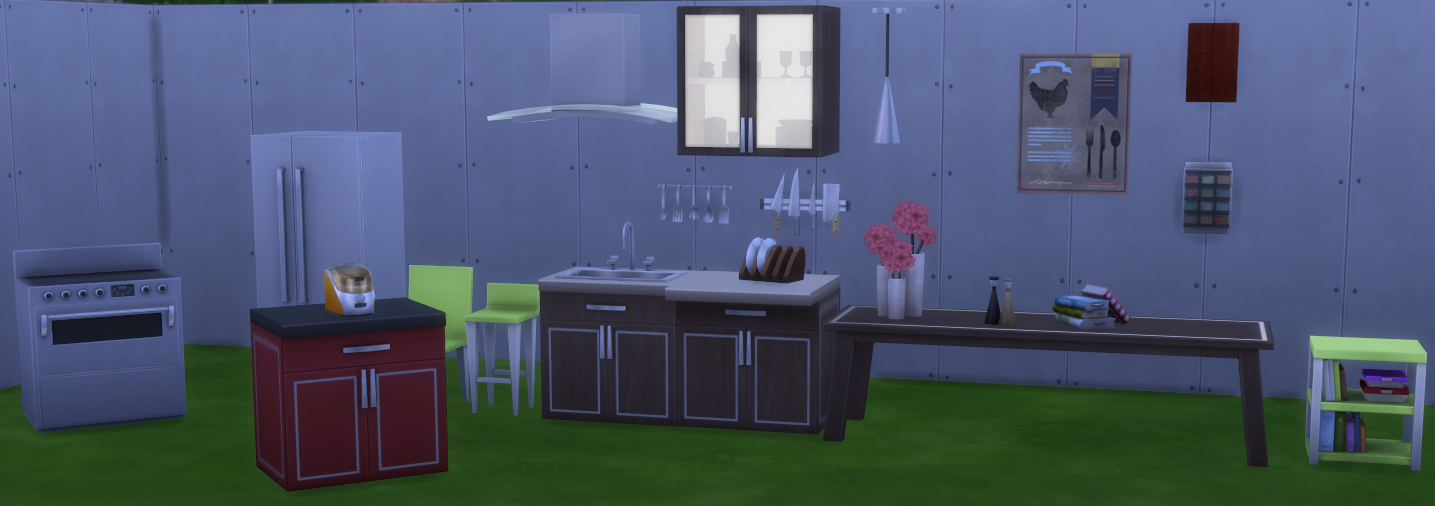 The Sims 4 Cool Kitchen Stuff