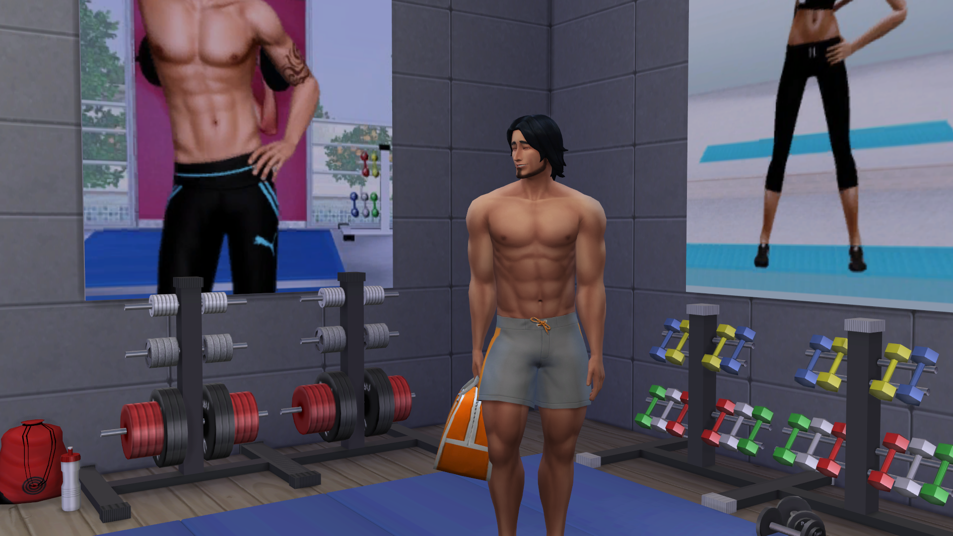 Custom Showcase: Fit and Active | SimsVIP
