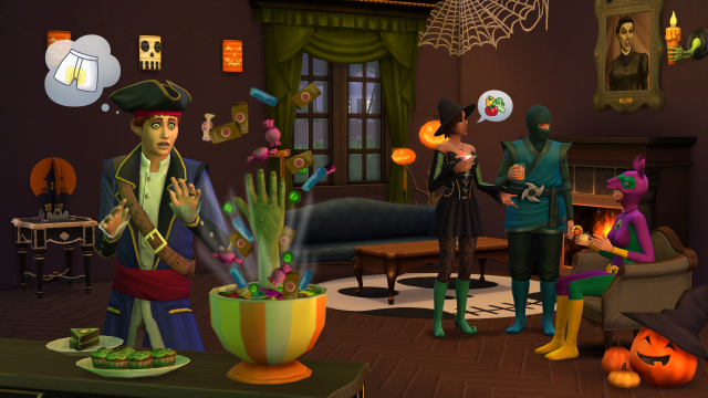 the sims 4 spooky stuff crack