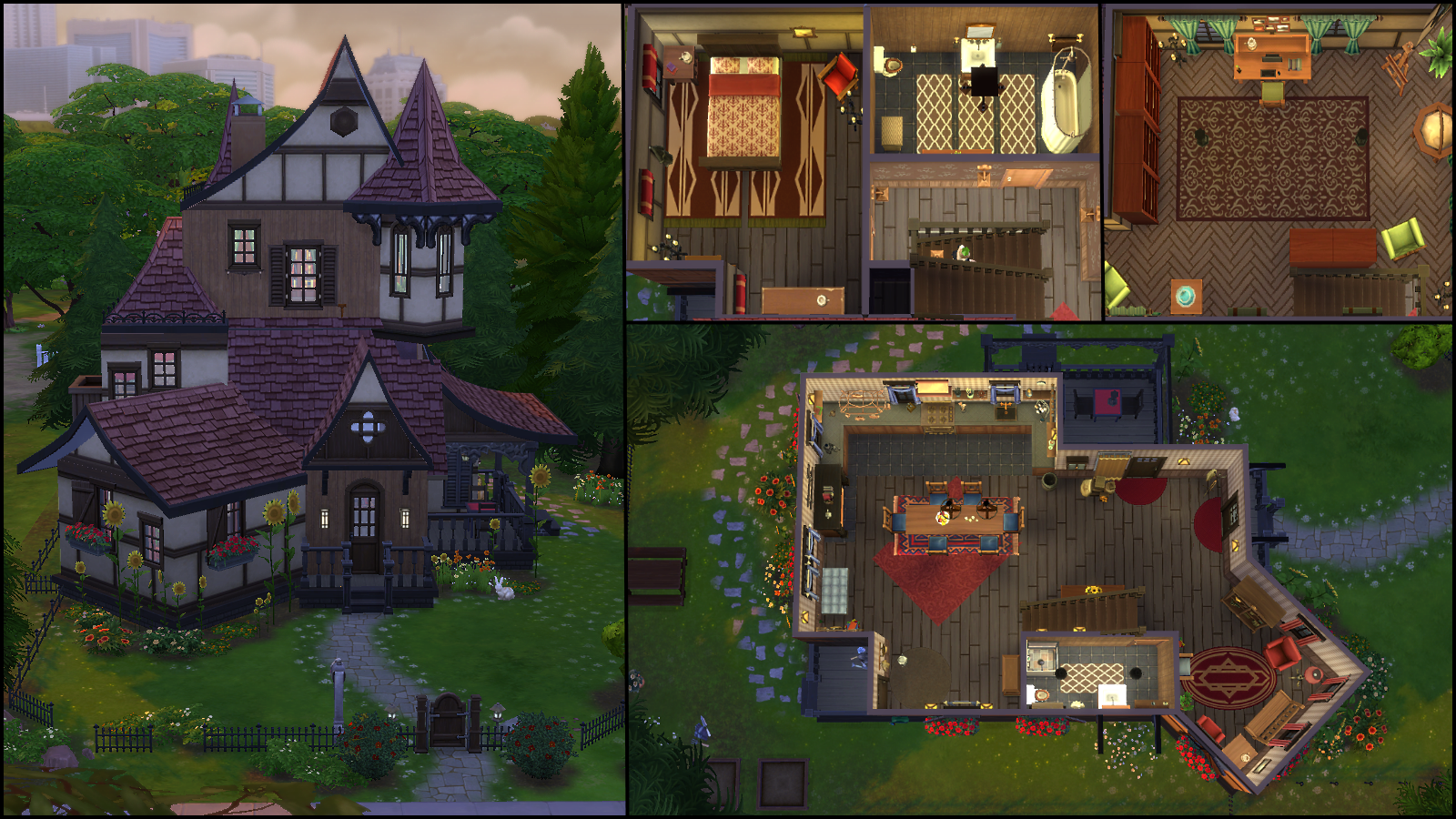 Поражение 4 дома. Симс 4 дом ведьмы. Симс 4 дом ведьмы планировка. Дом the Woodland Witch Cottage SIMS 4. Домик ведьмы симс 4.
