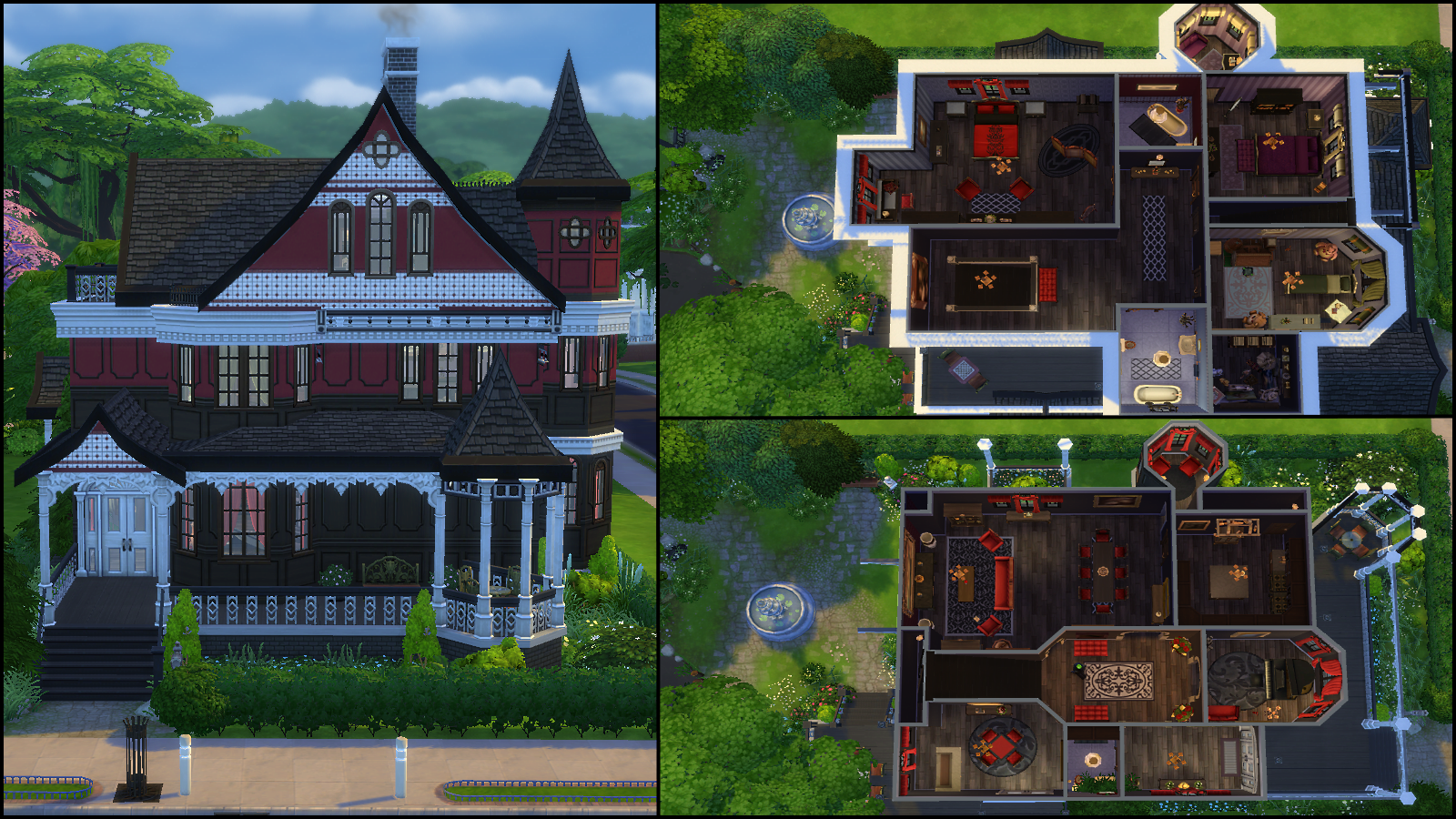 sims 4 paranormal house