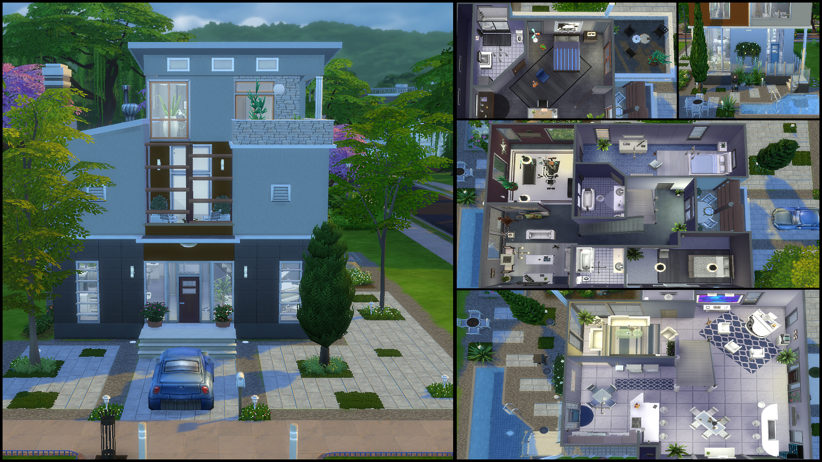 The Sims 4 House Design Plans Modern Design