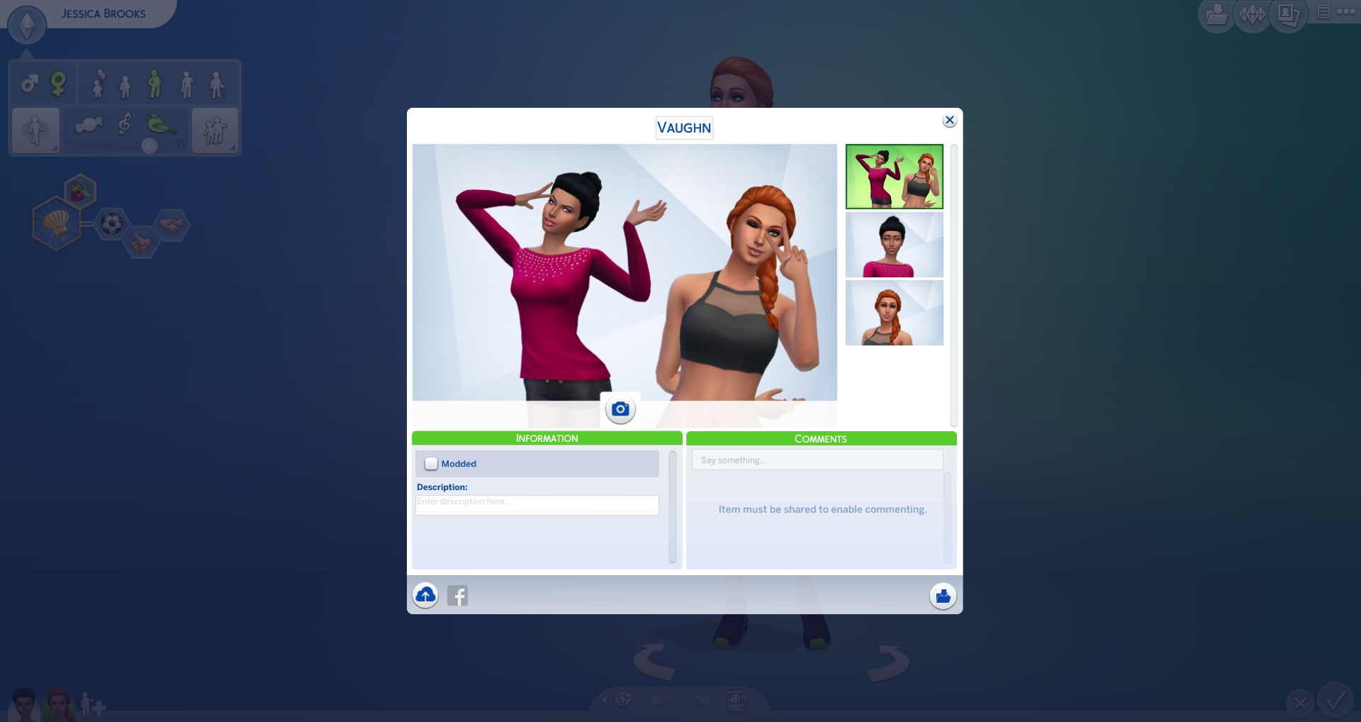 sims 4 gallery characters base game｜TikTok Search
