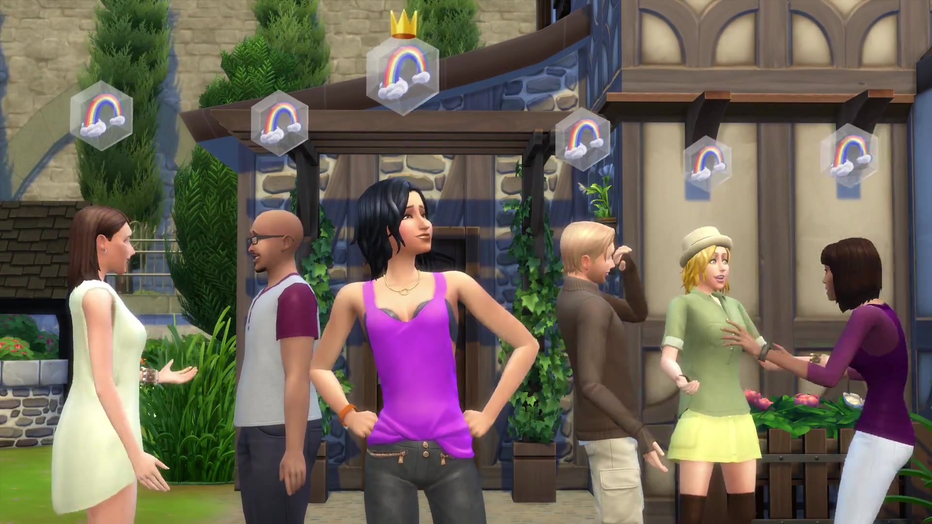 sims 4 get together trailer