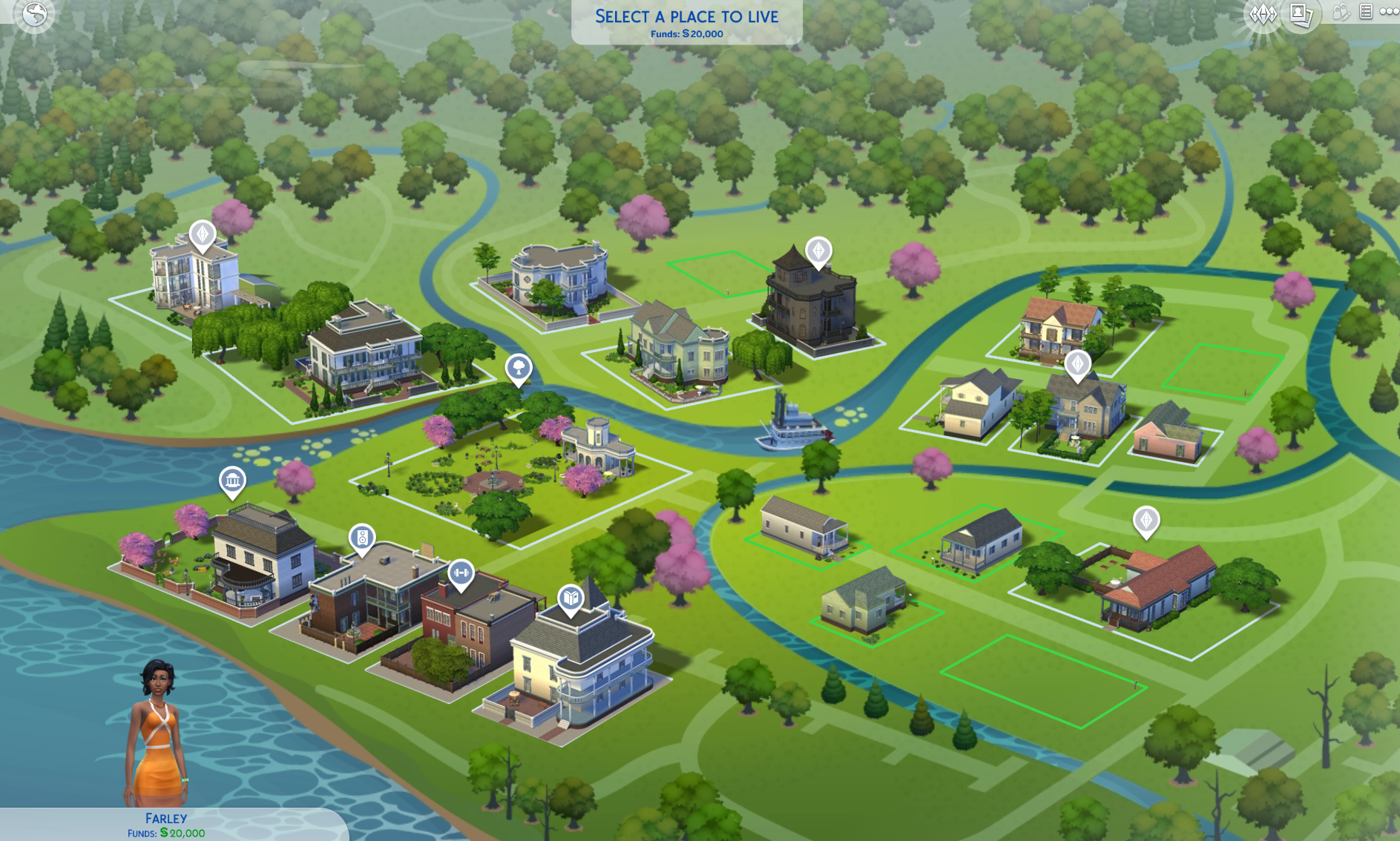 download the sims 4 towns