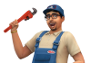 The Sims 4: Repairman Render