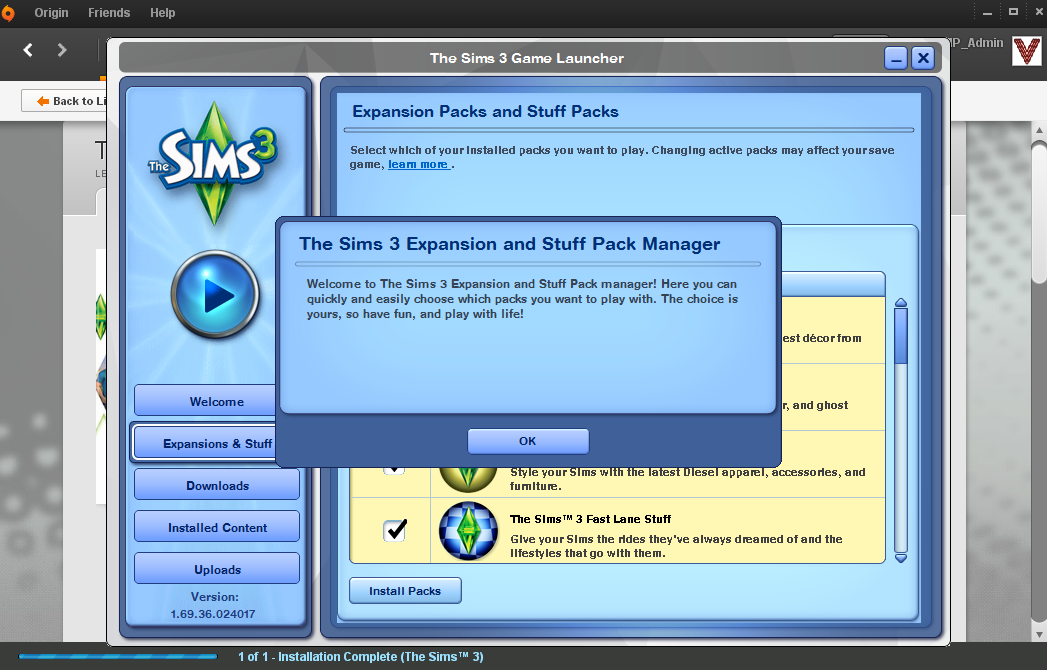 sims 3 expansion pack download on new computer