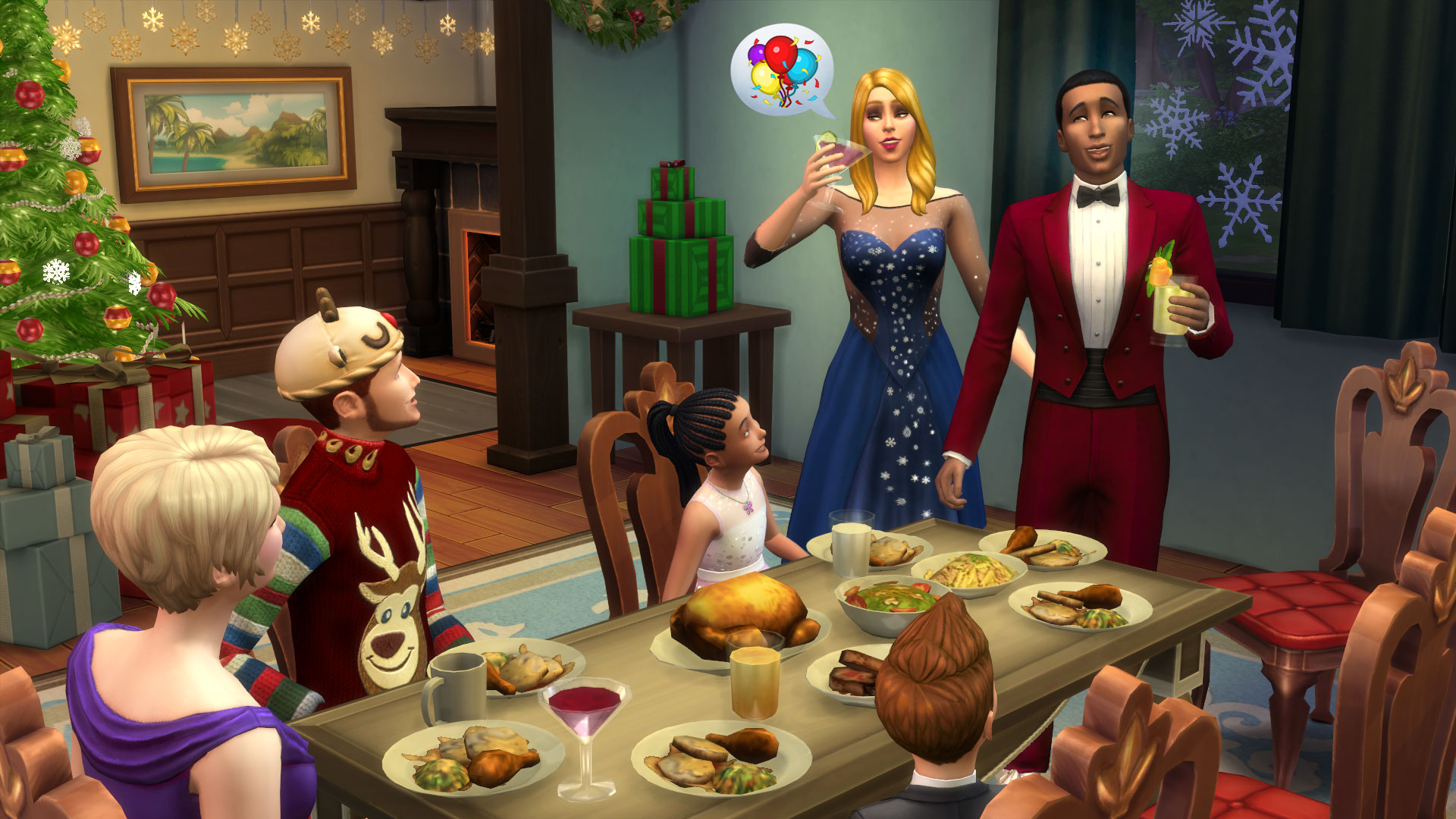 The Sims 4 Holiday Celebration Pack Now Available (FREE)