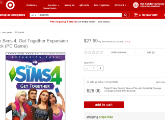 Target: The Sims 4 Get Together Discounted by 30%
