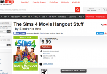 The Sims 4 Movie Hangout Stuff Now Available at Gamestop