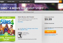 The Sims 4 Movie Hangout Stuff Now Available!