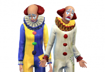 The Sims 4: Community Modder Unlocks Official “Tragic Clown” Clothing in Hiding
