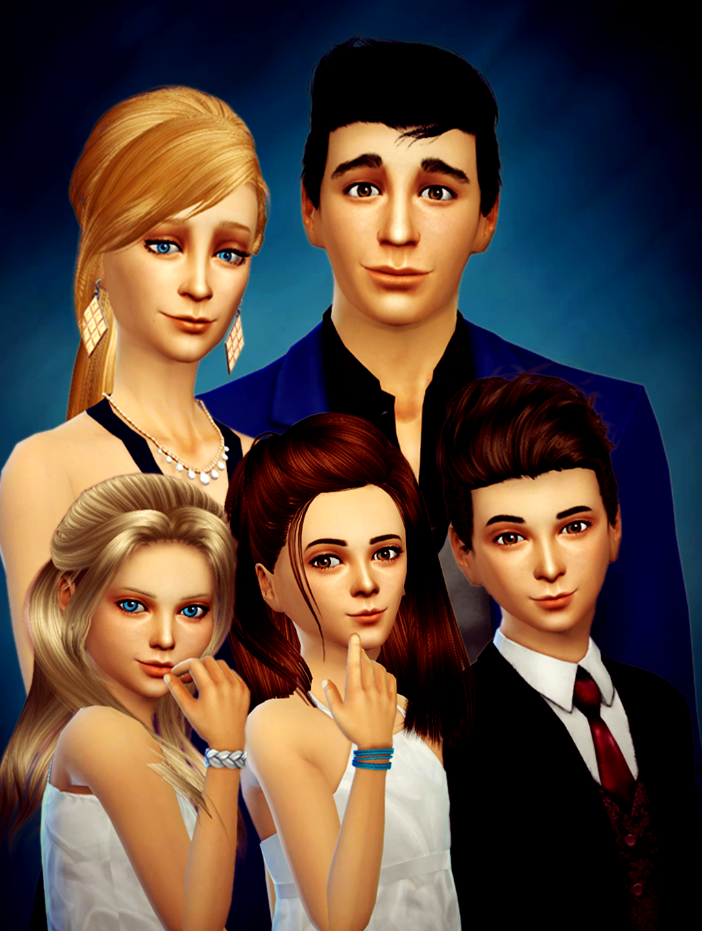 Victorian Family Portrait: I | Sims 4 family, Sims 4 characters, Sims 4  collections