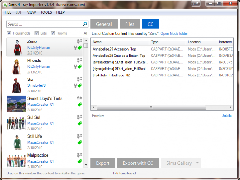 Sims 4 tray importer как пользоваться