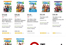Target Sale: The Sims 4 Game Packs and Expansion Packs Discounted by 50%