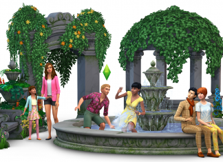 The Sims 4 Romantic Garden Stuff: New Game Render