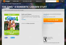 Now Available: The Sims 4 Romantic Garden Stuff