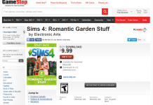 The Sims 4 Romantic Garden Stuff Now Available at GameStop