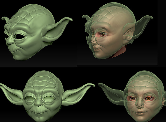 The Sims 4: Yoda Mask 3D Concept by Steve Rheinfrank | SimsVIP