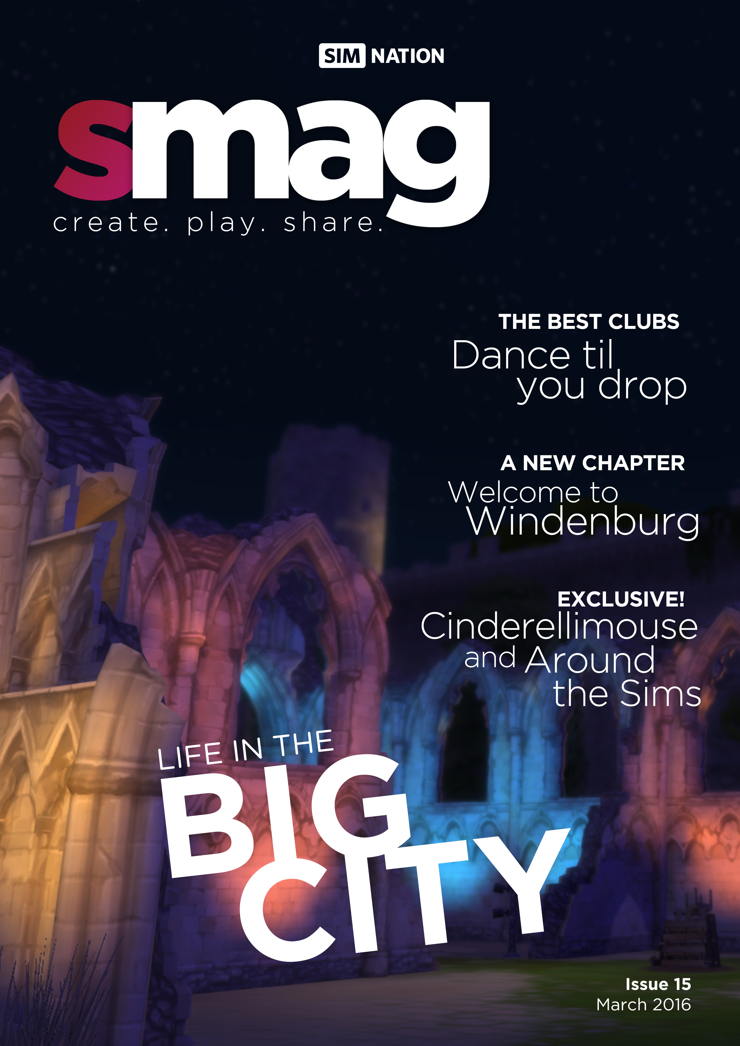 SMag Issue 15 Now Available! | SimsVIP2480 x 3508
