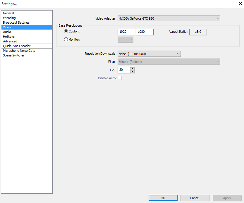 obs studio automatic scene switcher