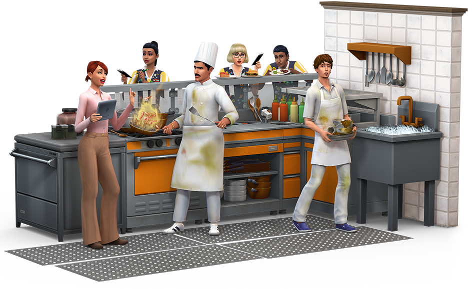 The Sims 4 Escapada Gourmet