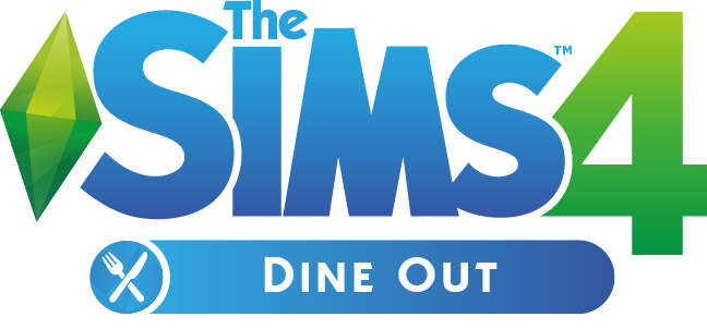 The Sims 4 Dine Out: English Logo and New HQ Render | SimsVIP